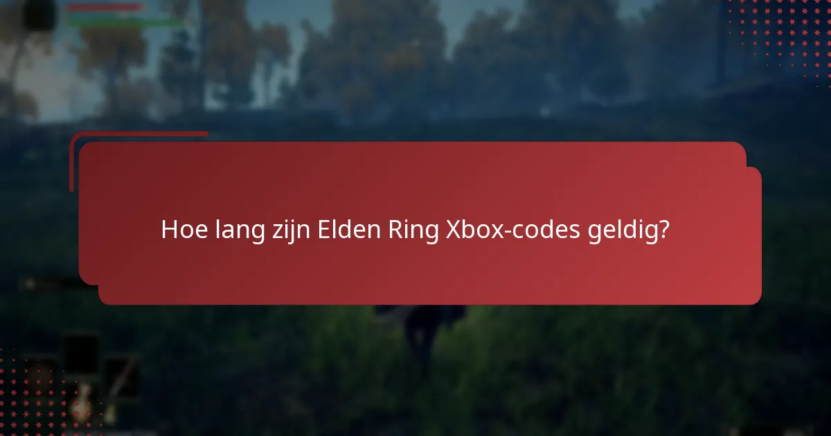 Welke regionale beperkingen zijn van toepassing op Elden Ring Xbox-codes?