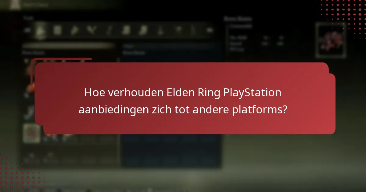 Welke speciale aanbiedingen zijn momenteel beschikbaar voor Elden Ring op PlayStation?