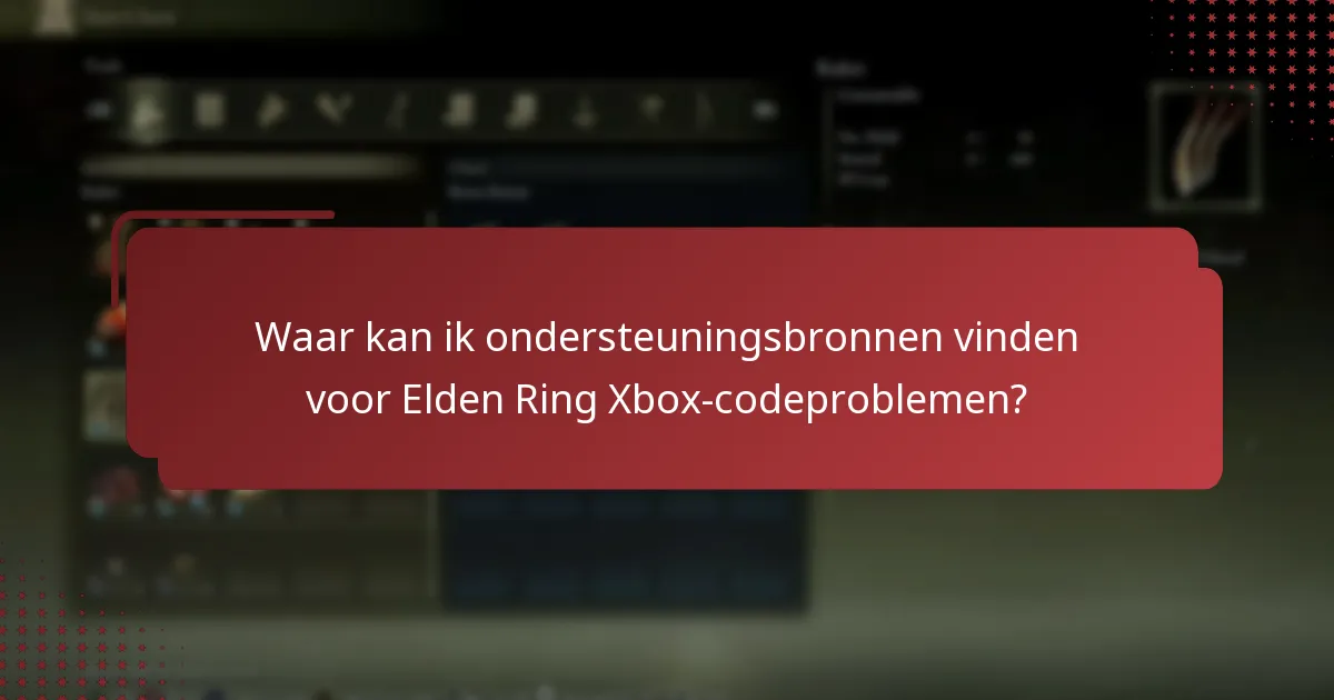 Hoe kan ik Xbox-codeproblemen voor Elden Ring oplossen?