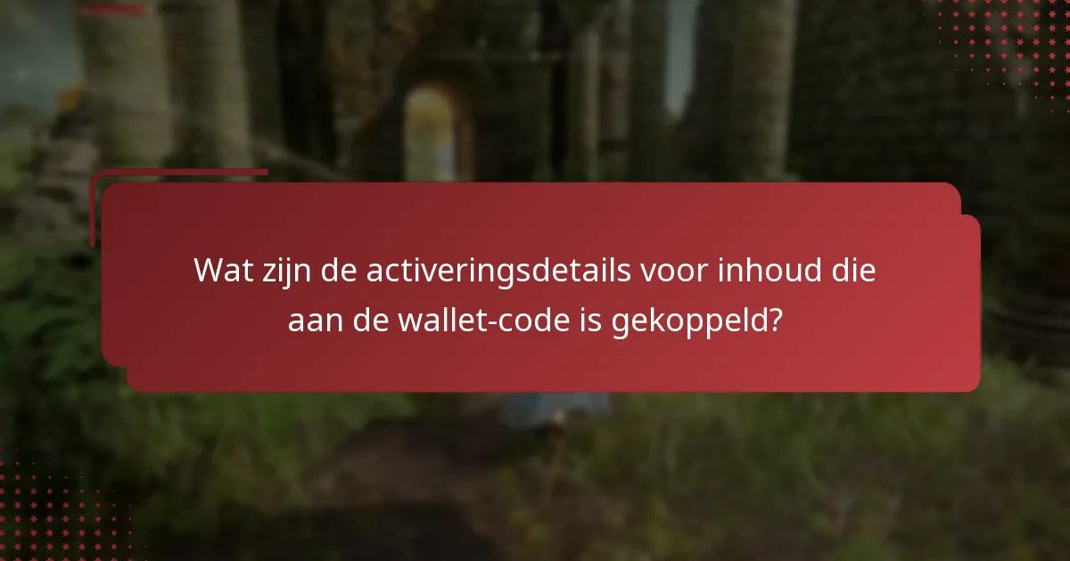 Wat moet ik doen als mijn wallet-code niet werkt?