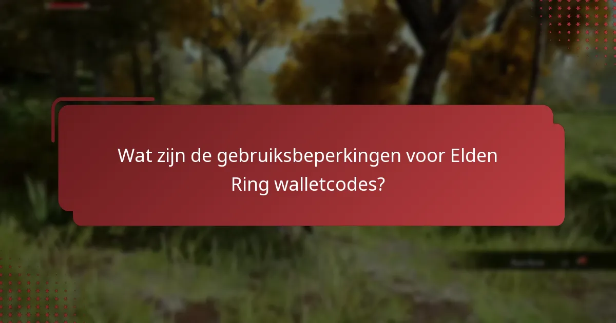 Waar kun je Elden Ring walletcodes kopen?